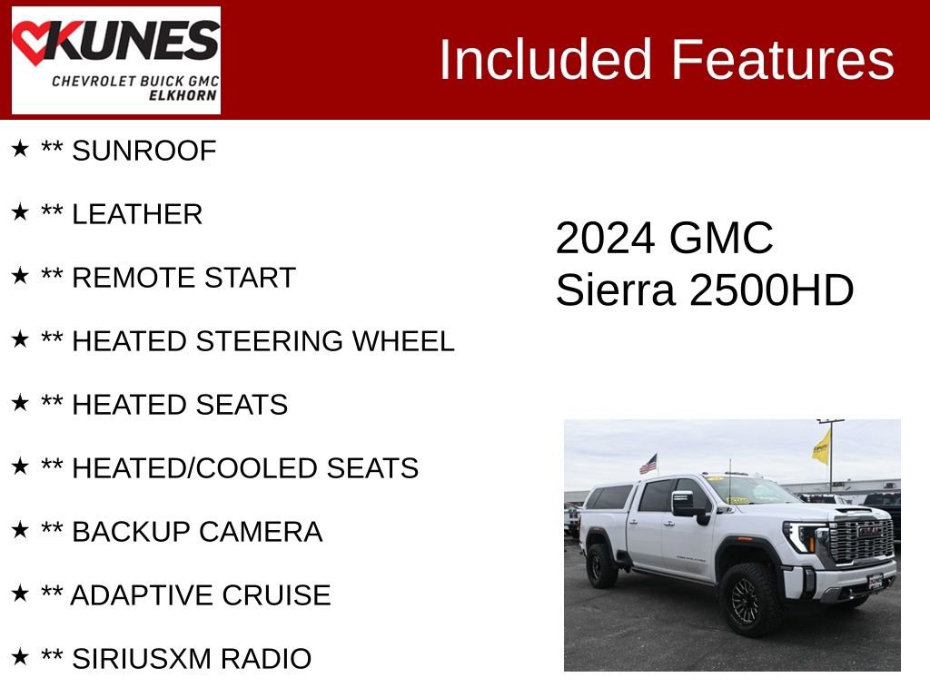 Used 2024 GMC Sierra 2500 Denali w/ Denali Reserve Package image 2