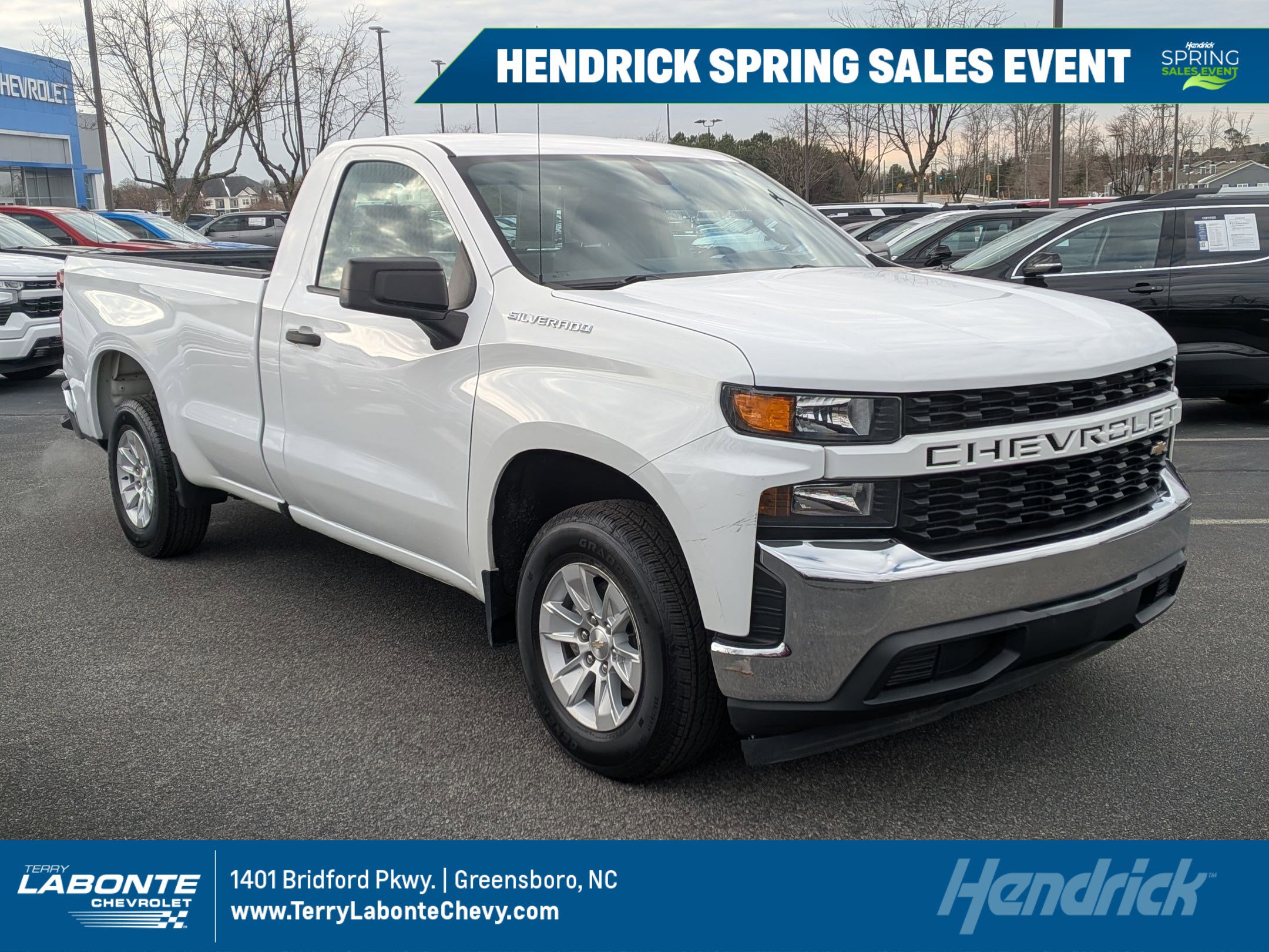 Used 2021 Chevrolet Silverado 1500 W/T w/ WT Fleet Convenience Package image 1