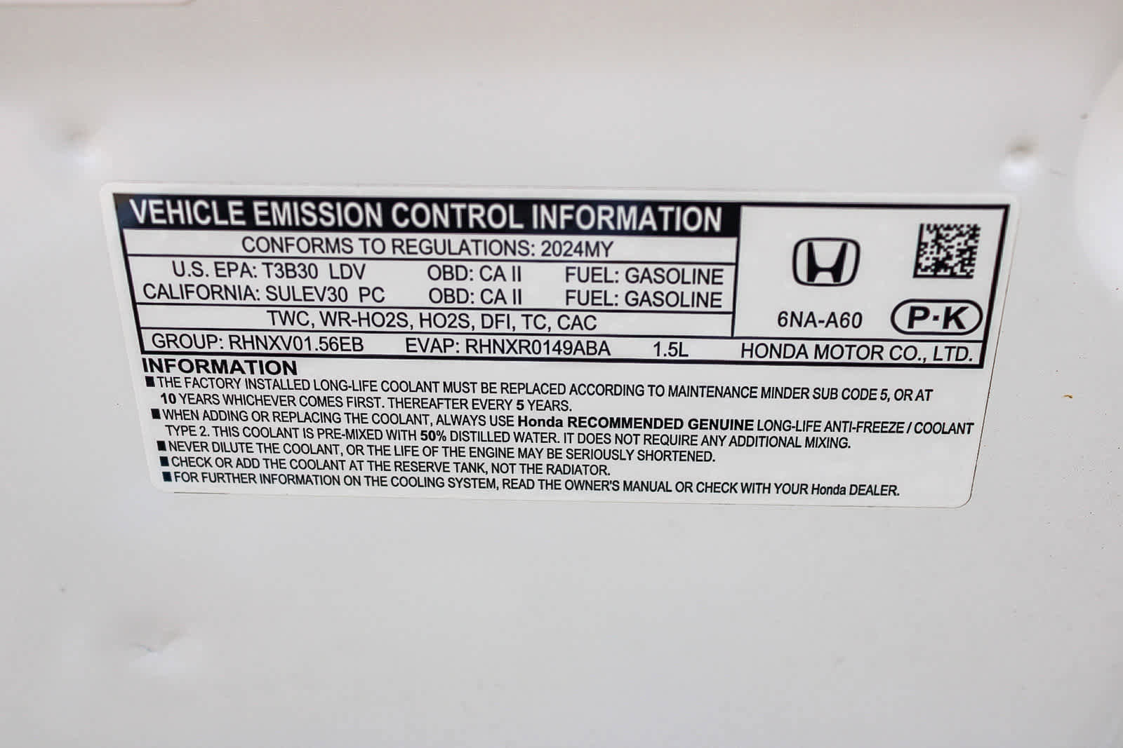 Certified 2024 Honda Accord EX image 27