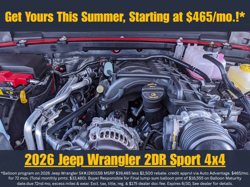New 2026 Jeep Wrangler Sport AWD/4WD image 7