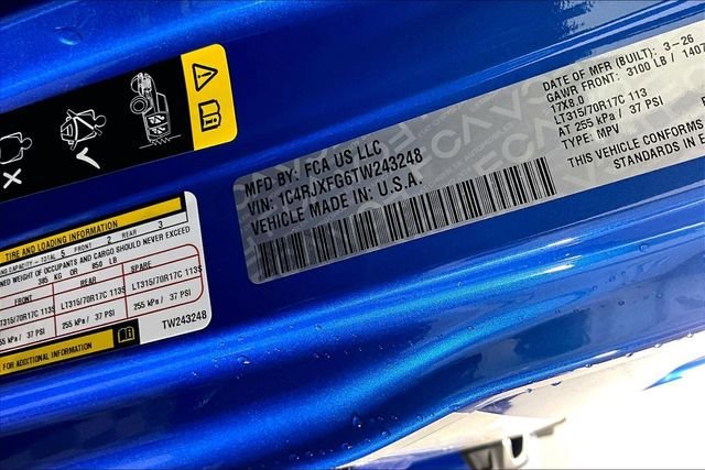 New 2026 Jeep Wrangler Unlimited Rubicon AWD/4WD image 8