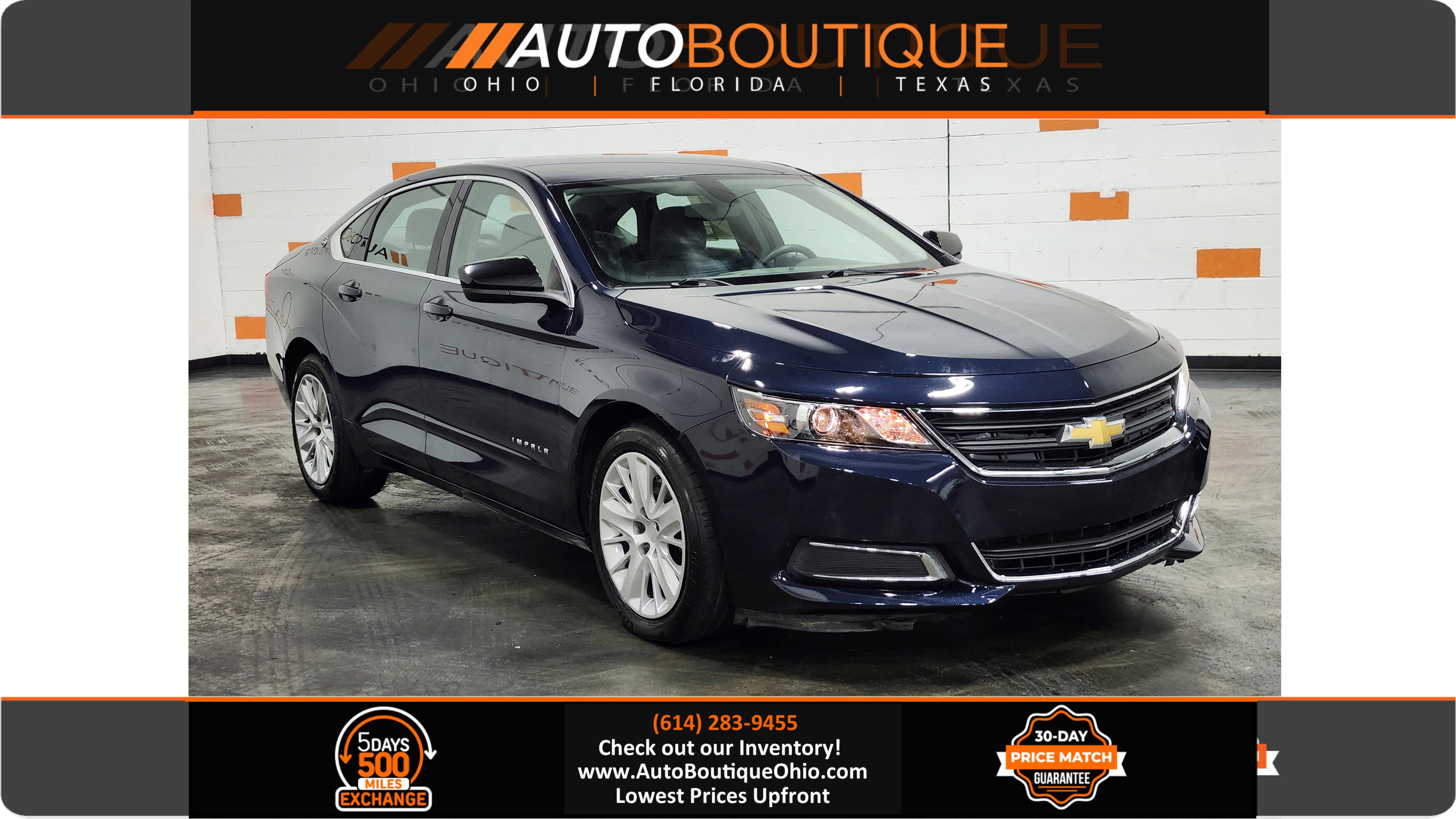 Used 2017 Chevrolet Impala LS