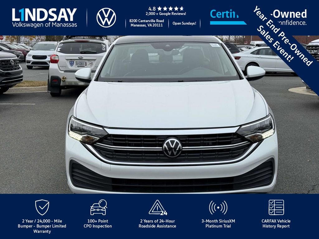 Certified 2024 Volkswagen Jetta SE w/ Panoramic Sunroof Package image 8