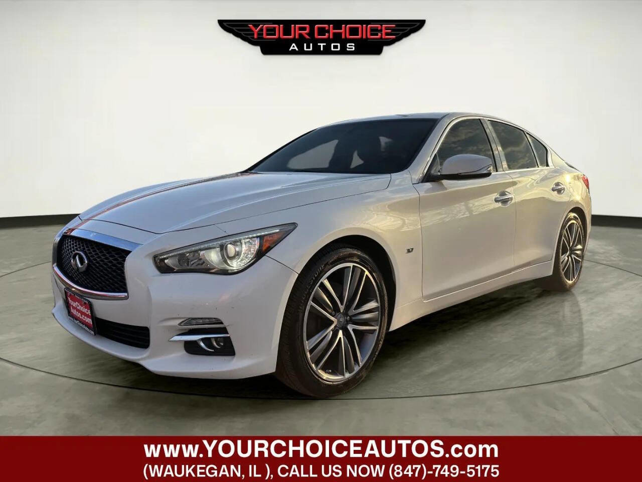 Used 2015 INFINITI Q50 Premium w/ Navigation Package image 1
