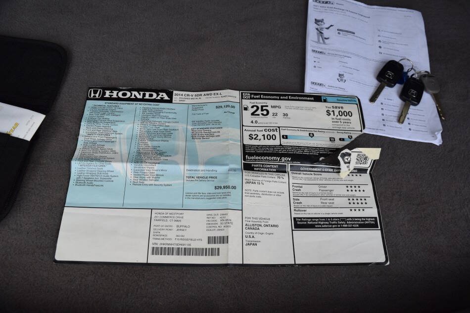 Used 2014 Honda CR-V EX-L image 78