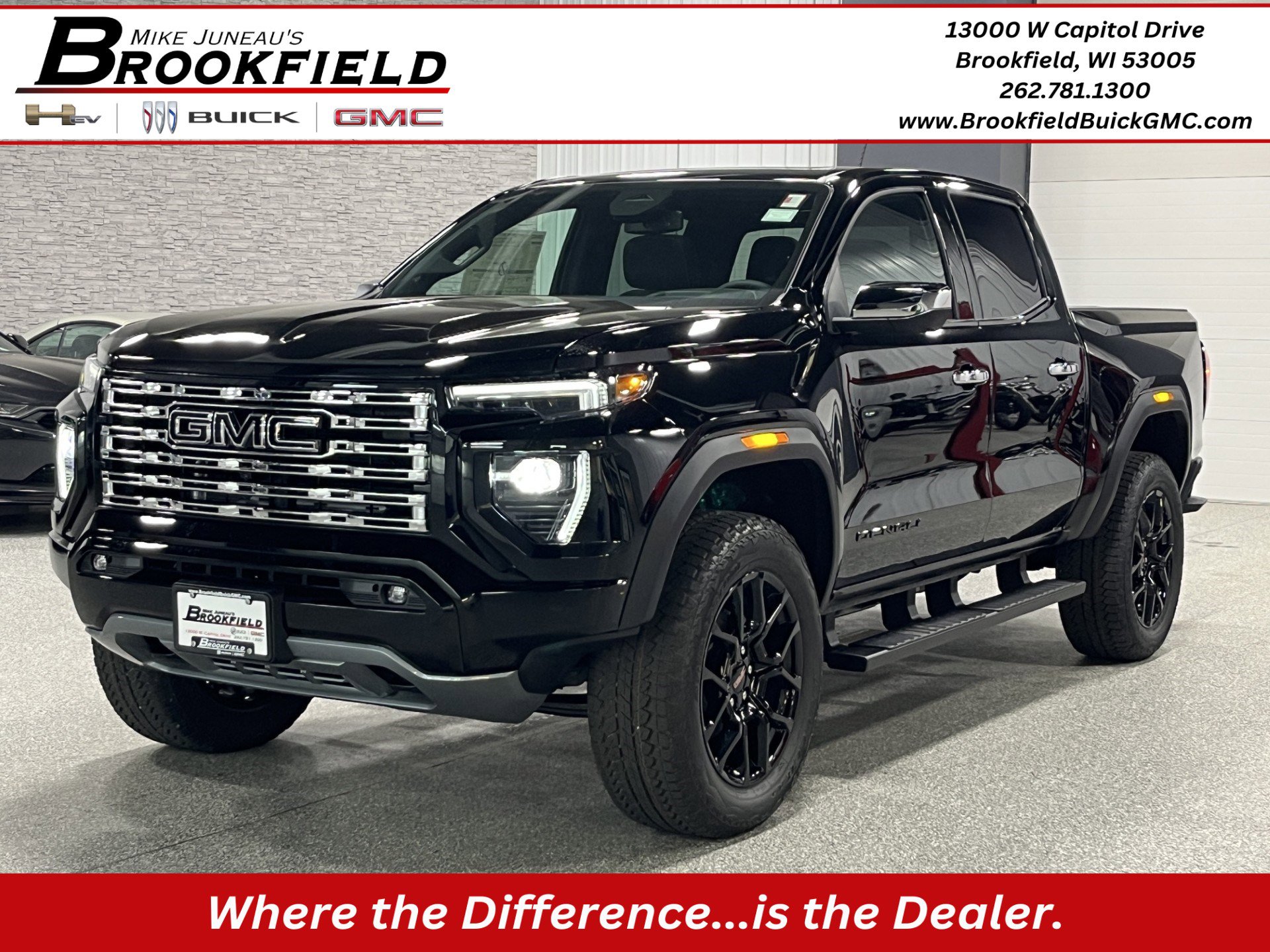 New 2026 GMC Canyon Denali w/ LPO, Denali Black Edition