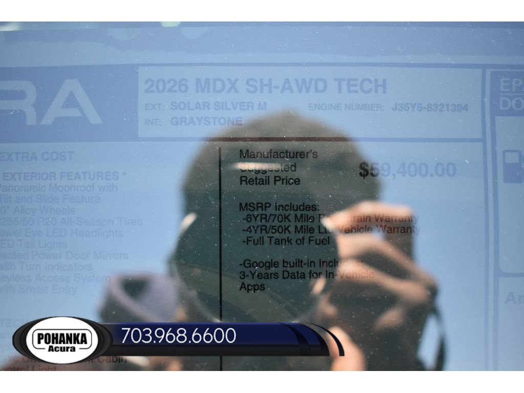 New 2026 Acura MDX w/ Technology Package AWD/4WD image 40