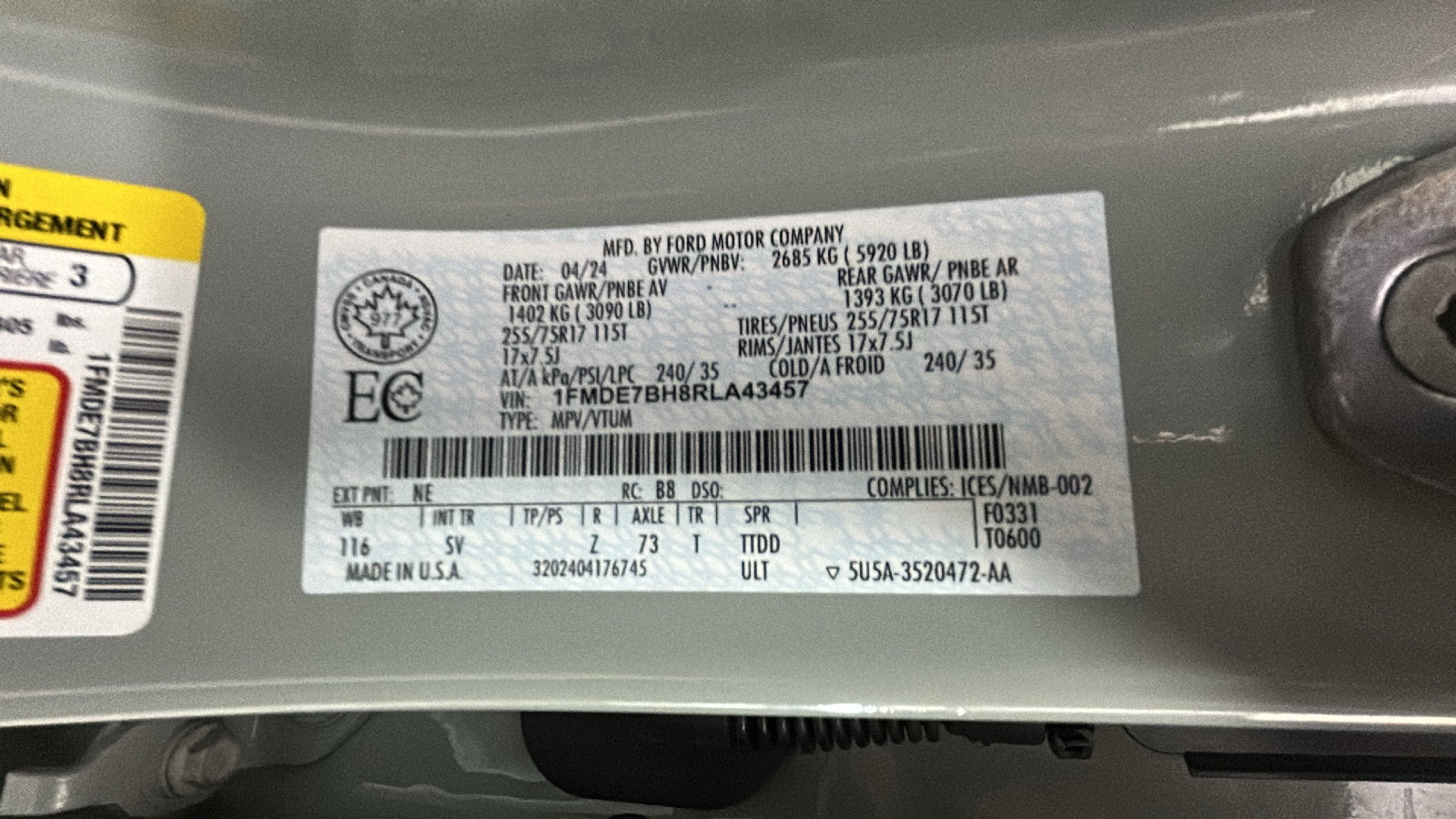Used 2024 Ford Bronco Big Bend AWD/4WD image 10