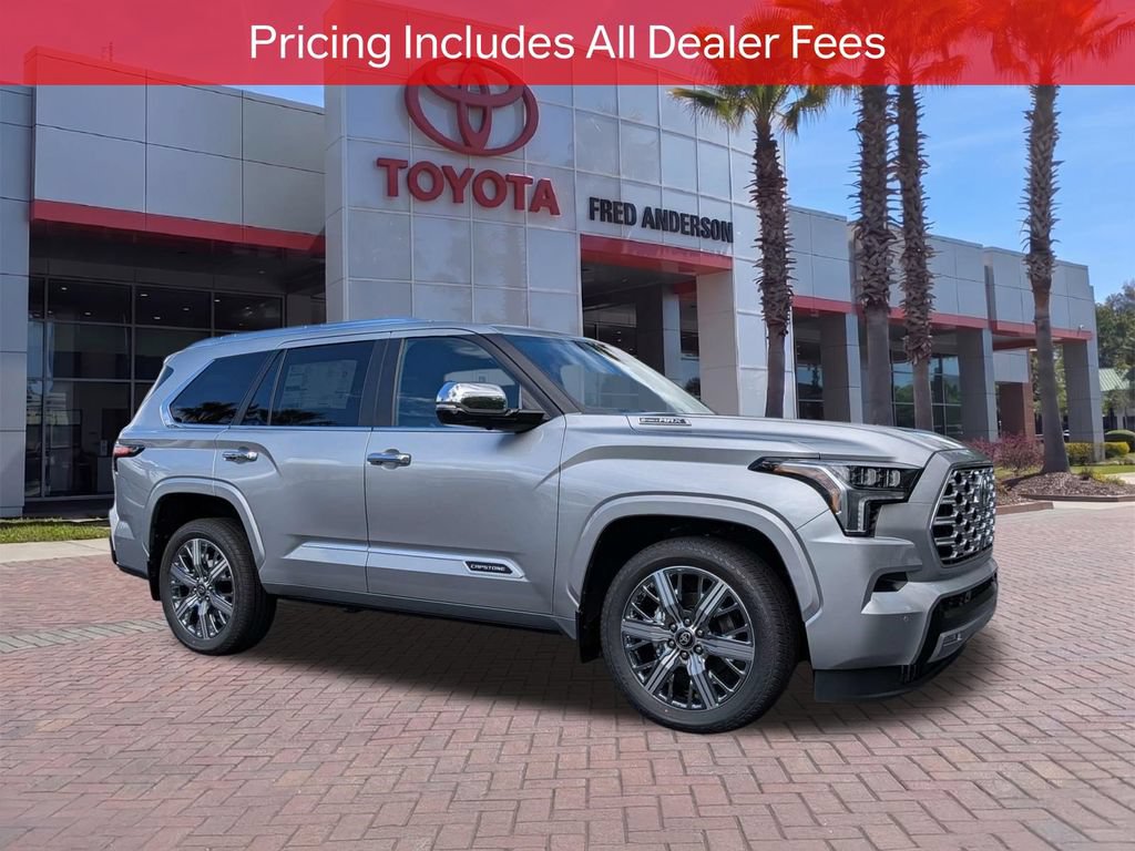 New 2026 Toyota Sequoia Capstone