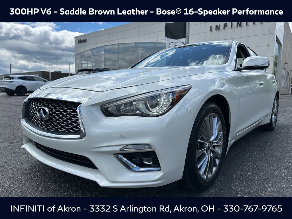 Certified 2023 INFINITI Q50 Luxe w/ Cargo Package