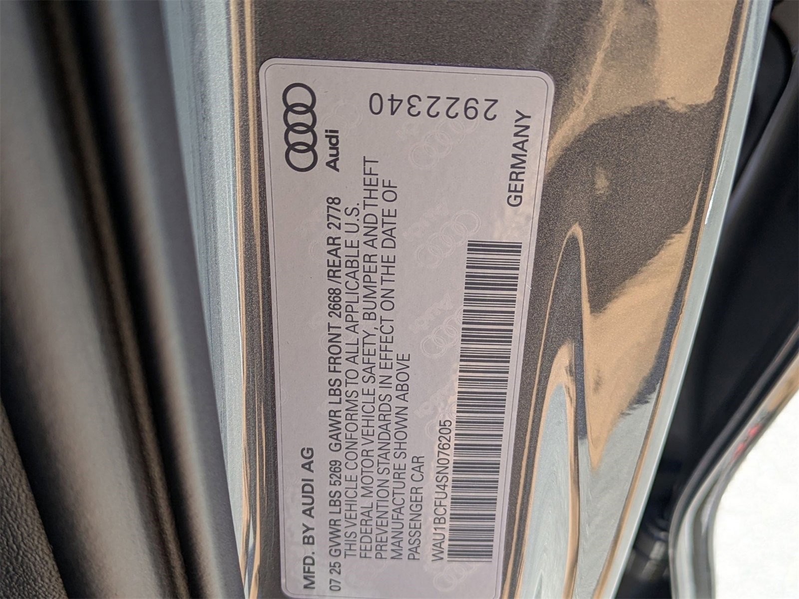 New 2025 Audi A5 2.0T Premium image 17