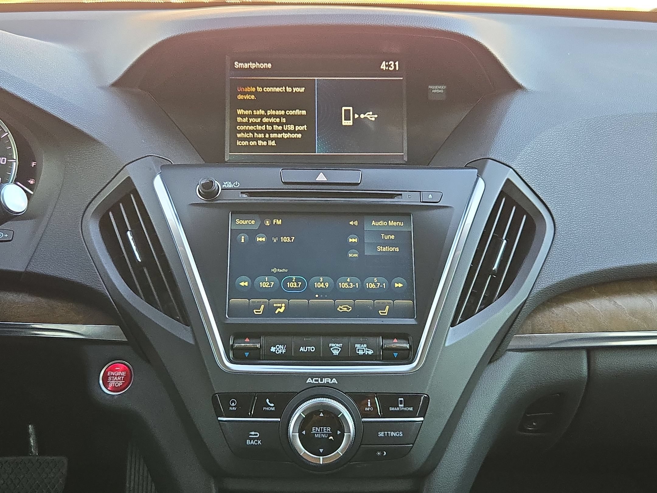 Certified 2019 Acura MDX w/ Technology Package FWD image 15