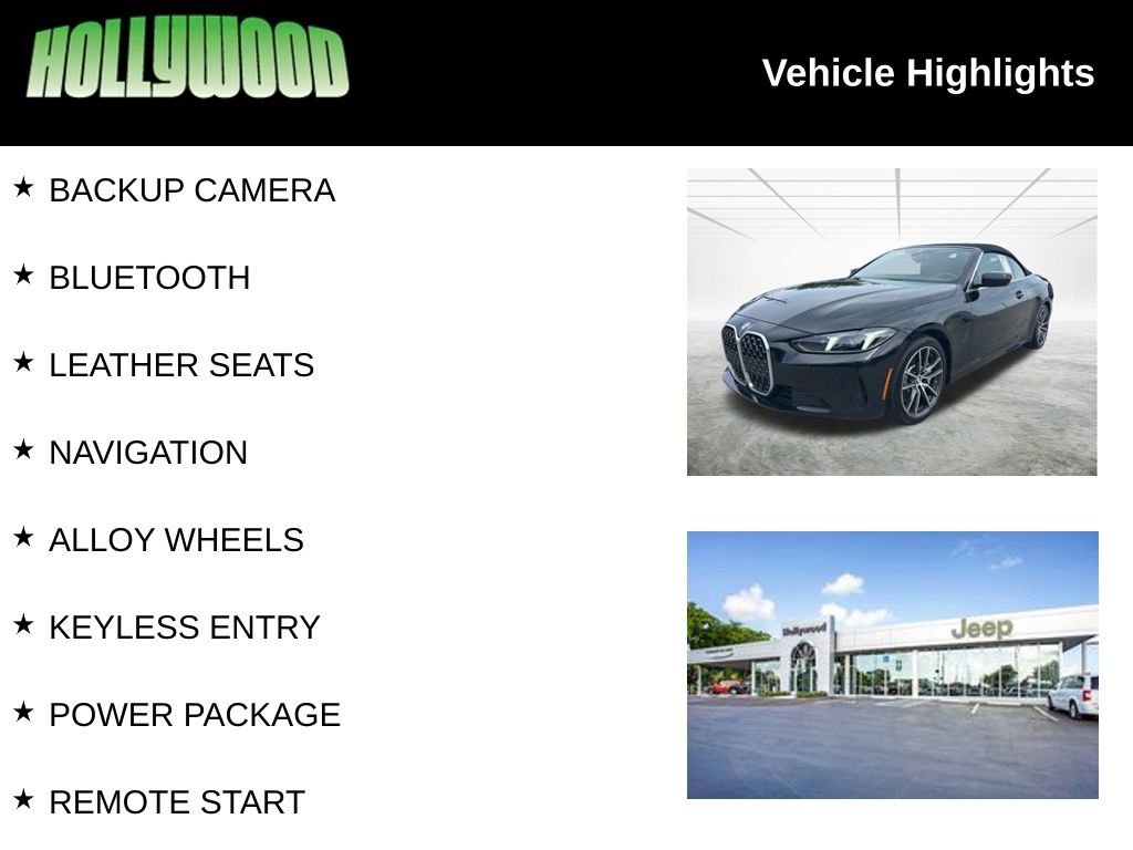 Used 2025 BMW 430i Convertible RWD image 3