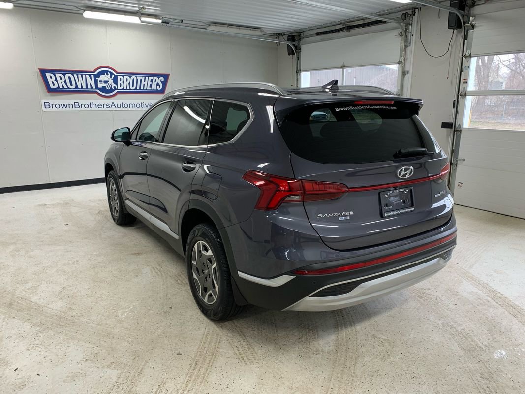 Used 2022 Hyundai Santa Fe Blue AWD/4WD image 4