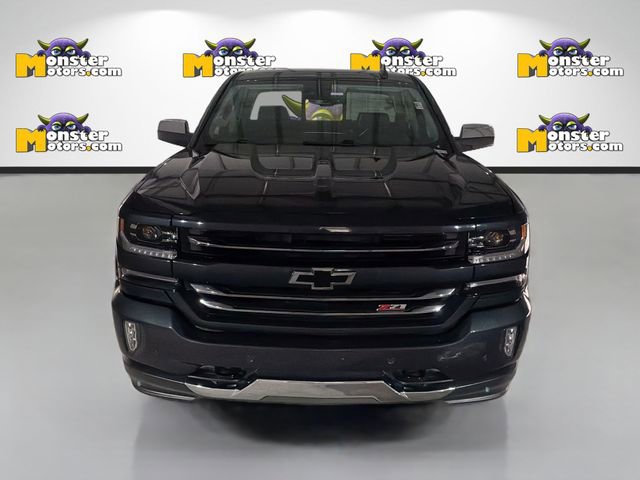 Used 2018 Chevrolet Silverado 1500 LTZ Z71 w/ LPO, Black Pack AWD/4WD image 2