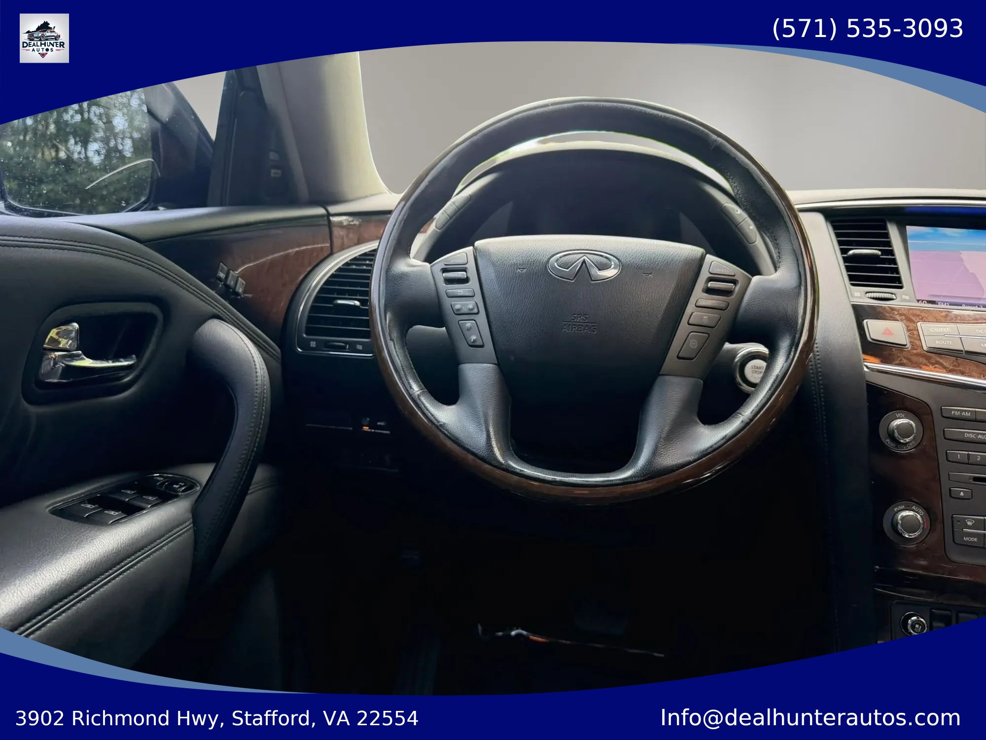 Used 2012 INFINITI QX56 4WD w/ Deluxe Touring Pkg image 34