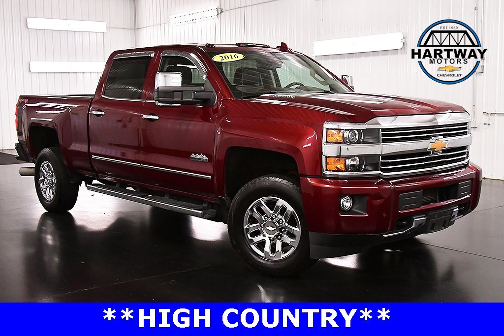 Used 2016 Chevrolet Silverado 3500 High Country w/ Duramax Plus Package