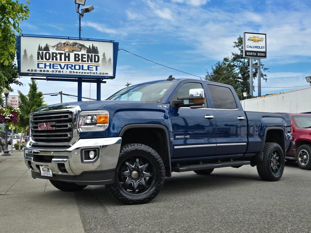 Used 2016 GMC Sierra 2500 SLT w/ Duramax Plus Package AWD/4WD image 1