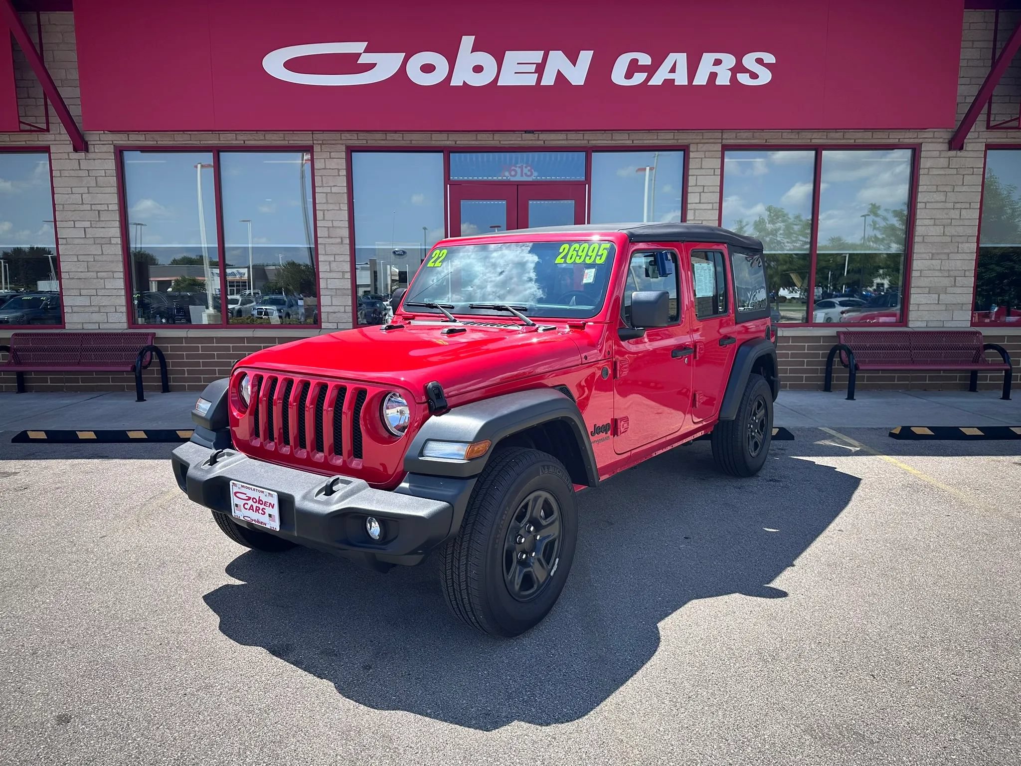 Used 2022 Jeep Wrangler Unlimited Sport AWD/4WD image 1