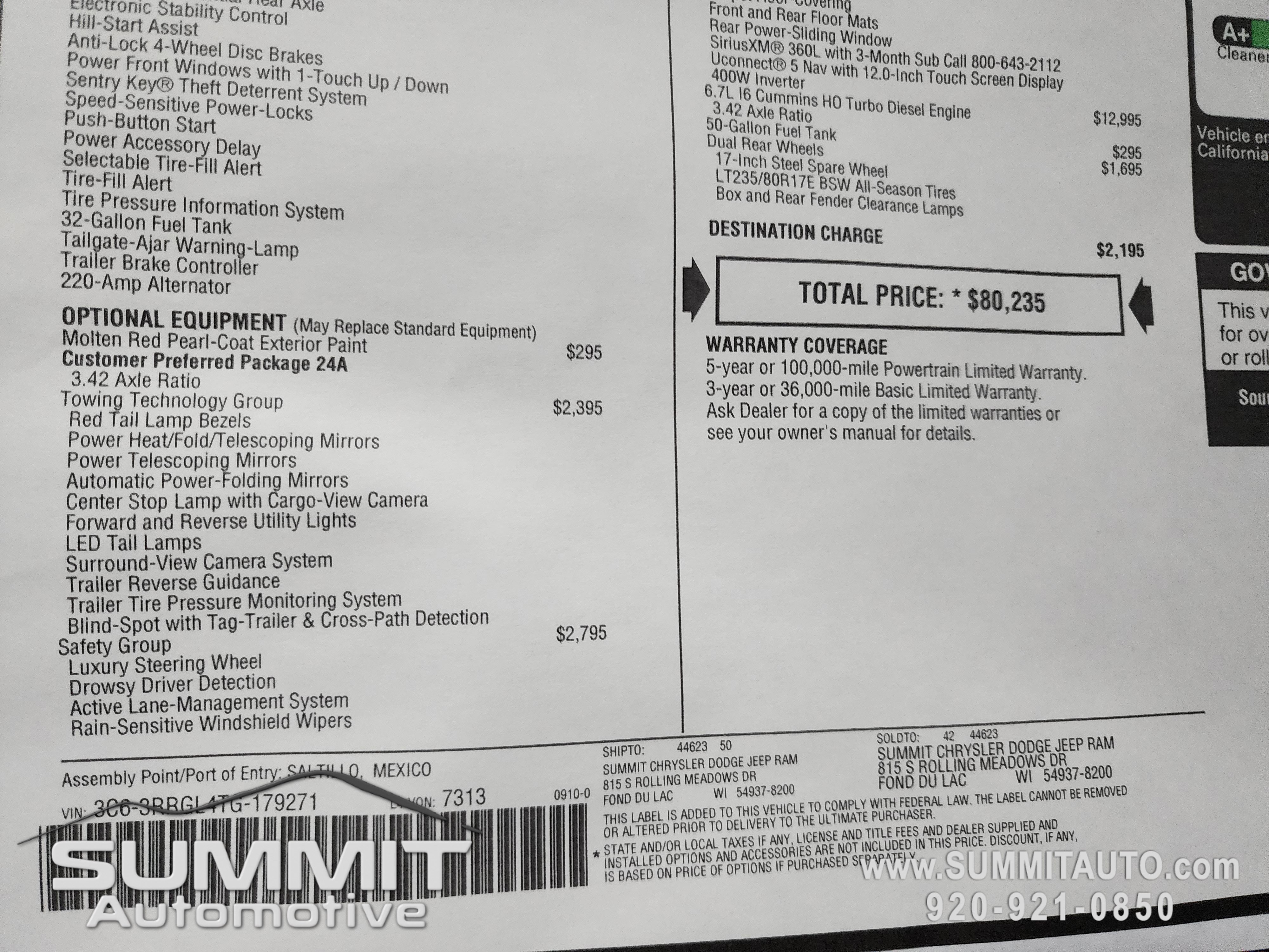 New 2026 RAM 3500 Tradesman image 44