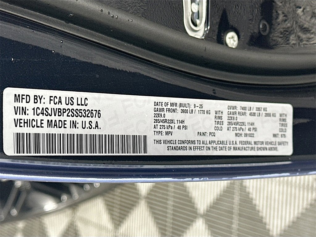 New 2025 Jeep Wagoneer Series II w/ Premium Group I image 19