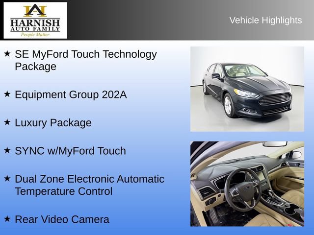 Used 2014 Ford Fusion SE w/ Equipment Group 202A FWD image 8