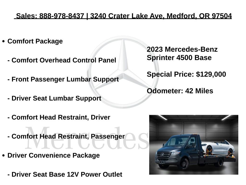Used 2023 Mercedes-Benz Sprinter 4500 image 5