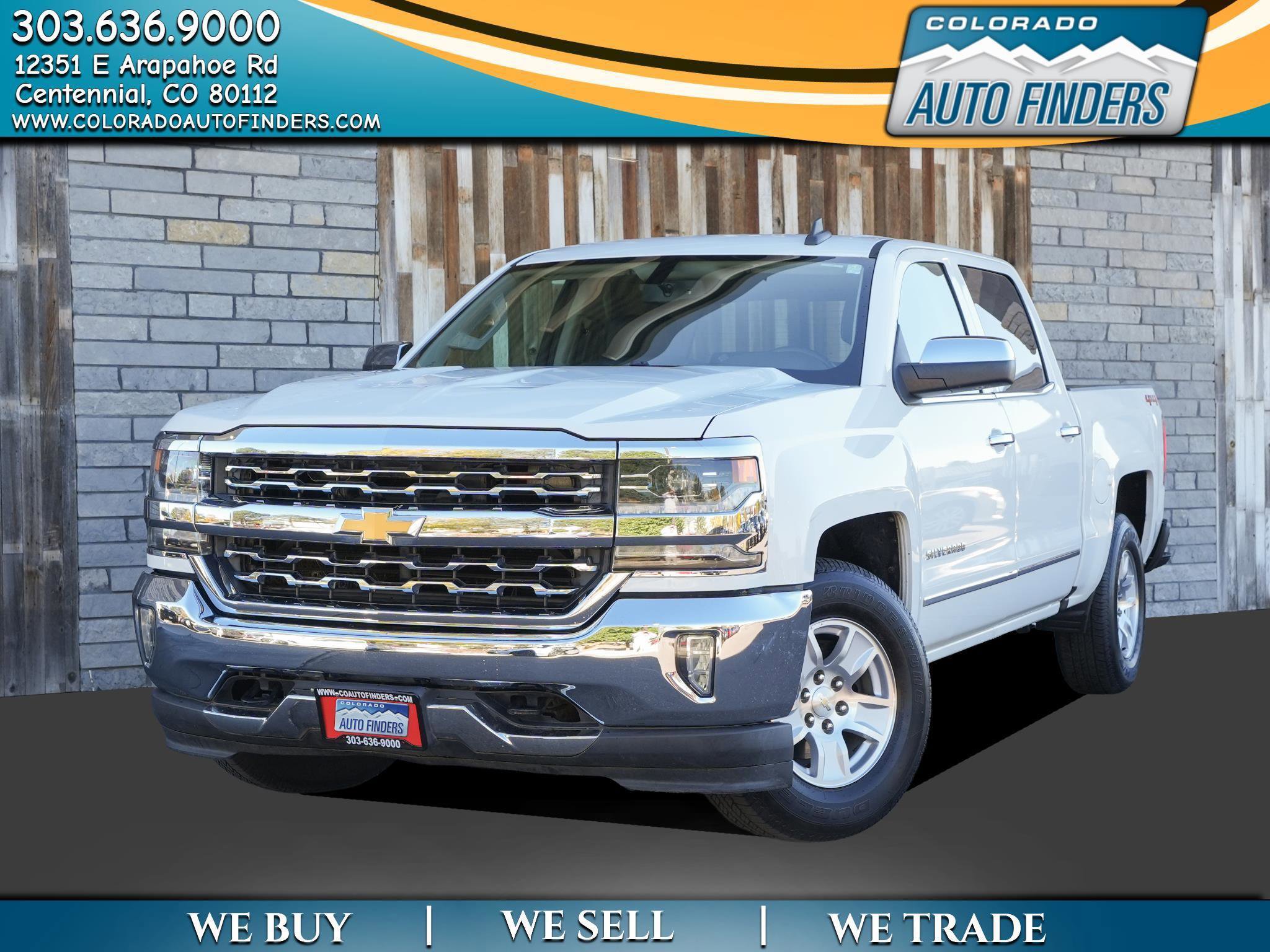 Used 2018 Chevrolet Silverado 1500 LTZ