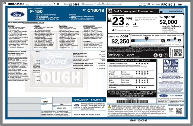 Used 2024 Ford F150 King Ranch AWD/4WD image 34
