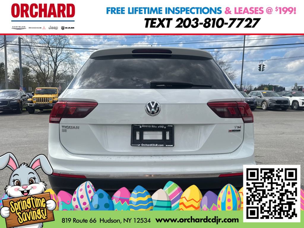 Used 2018 Volkswagen Tiguan SE w/ Panoramic Sunroof Package image 6
