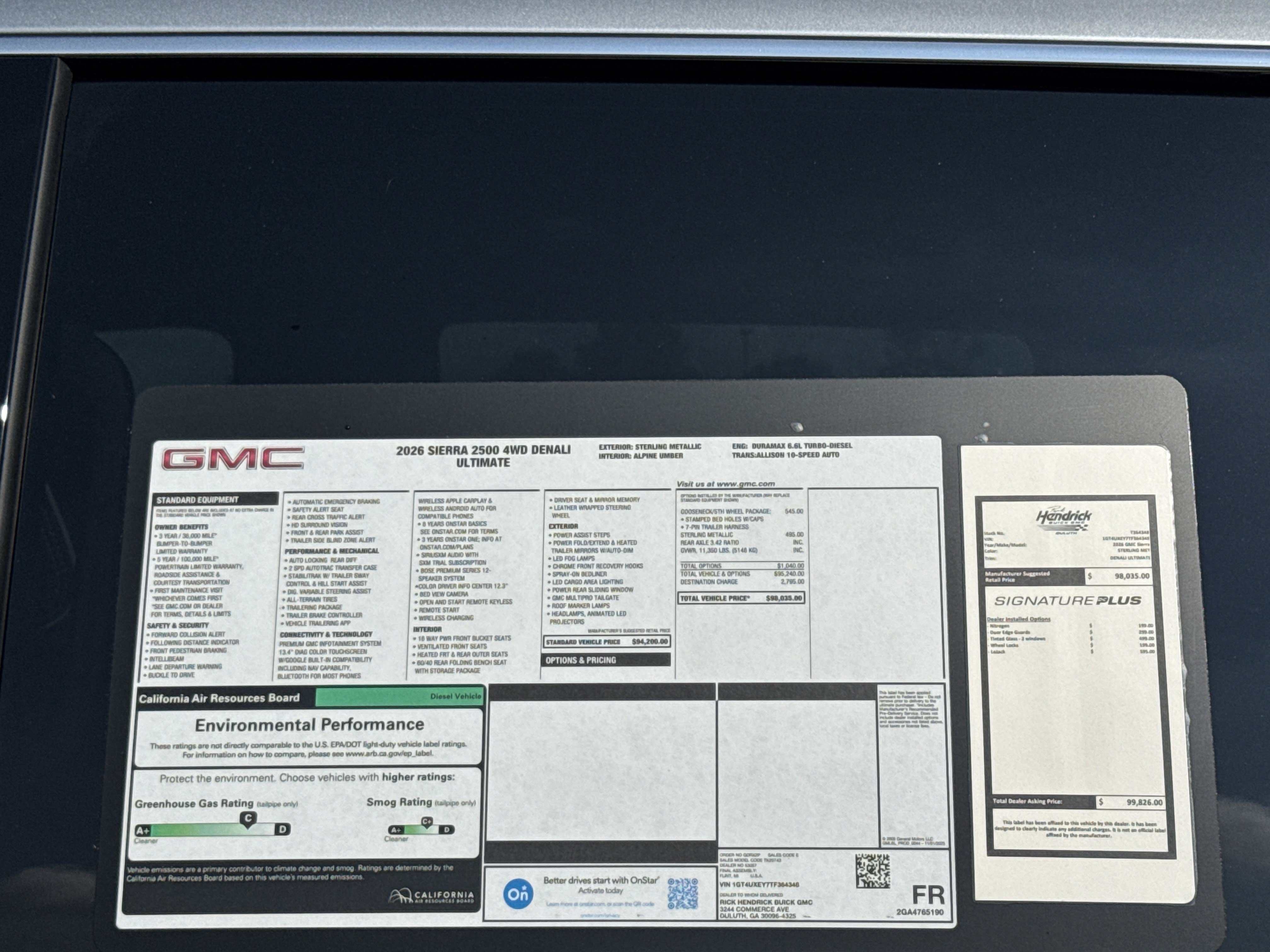 New 2026 GMC Sierra 2500 Denali Ultimate AWD/4WD image 39