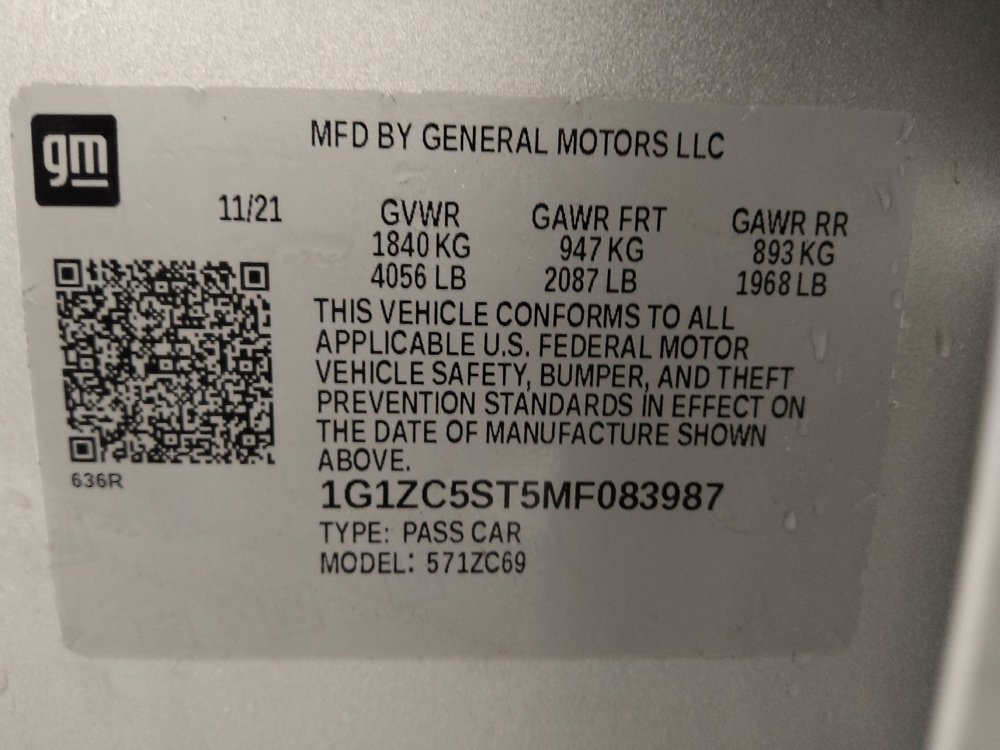 Used 2021 Chevrolet Malibu LS FWD image 33