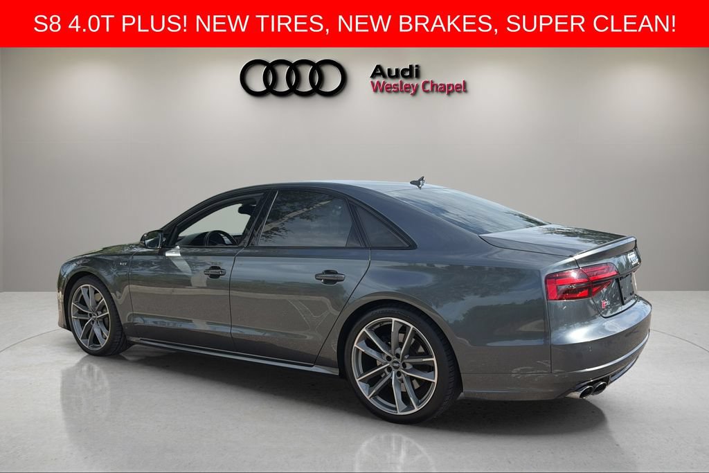 Used 2017 Audi S8 Plus w/ Black Optic Exterior Package AWD/4WD image 3
