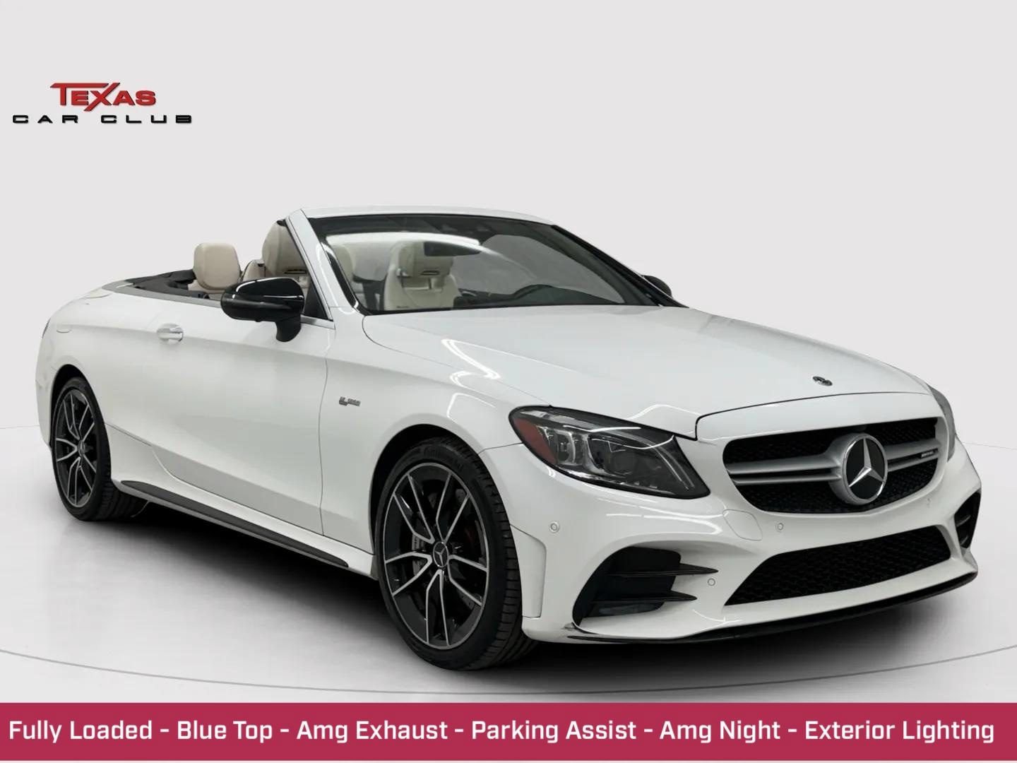 Used 2020 Mercedes-Benz C 43 AMG 4MATIC Cabriolet w/ Multimedia Package image 1