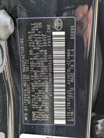 Used 2023 Toyota Camry LE image 23