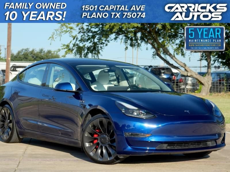 Used 2023 Tesla Model 3 Performance AWD/4WD image 1