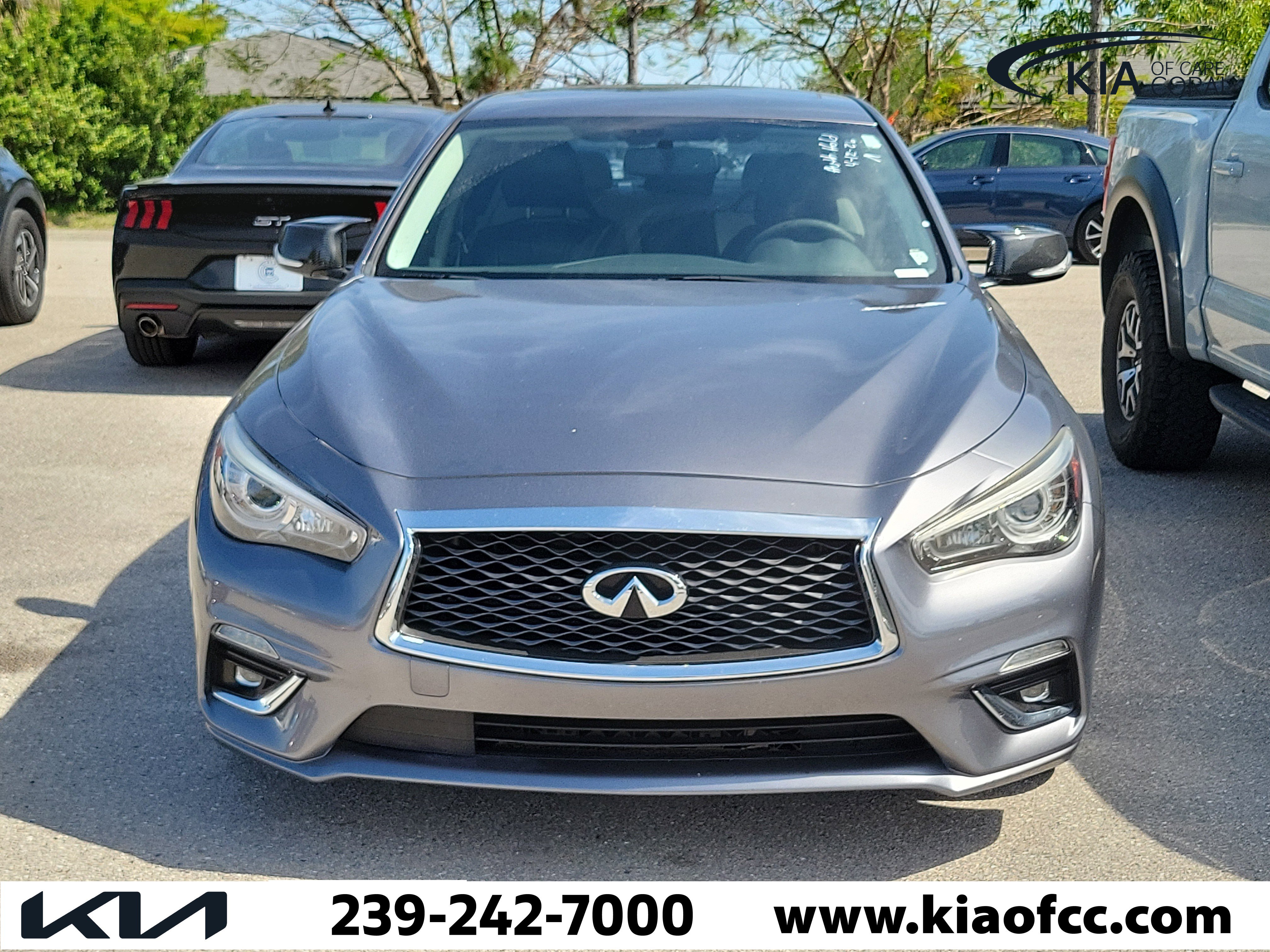 Used 2019 INFINITI Q50 Luxe image 2