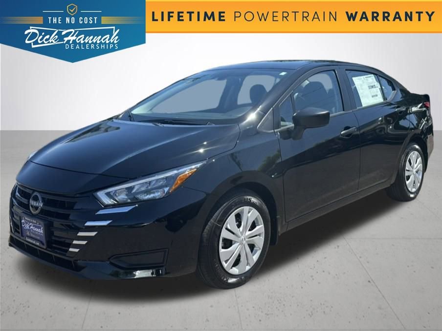 New 2025 Nissan Versa S w/ Trunk Package