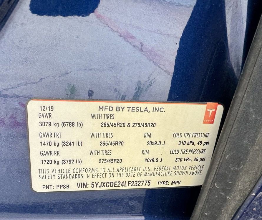 Used 2020 Tesla Model X Long Range AWD/4WD image 29