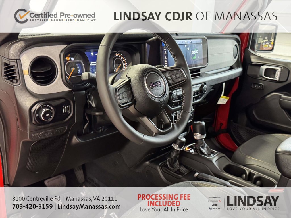 Used 2025 Jeep Wrangler Unlimited Sport AWD/4WD image 19