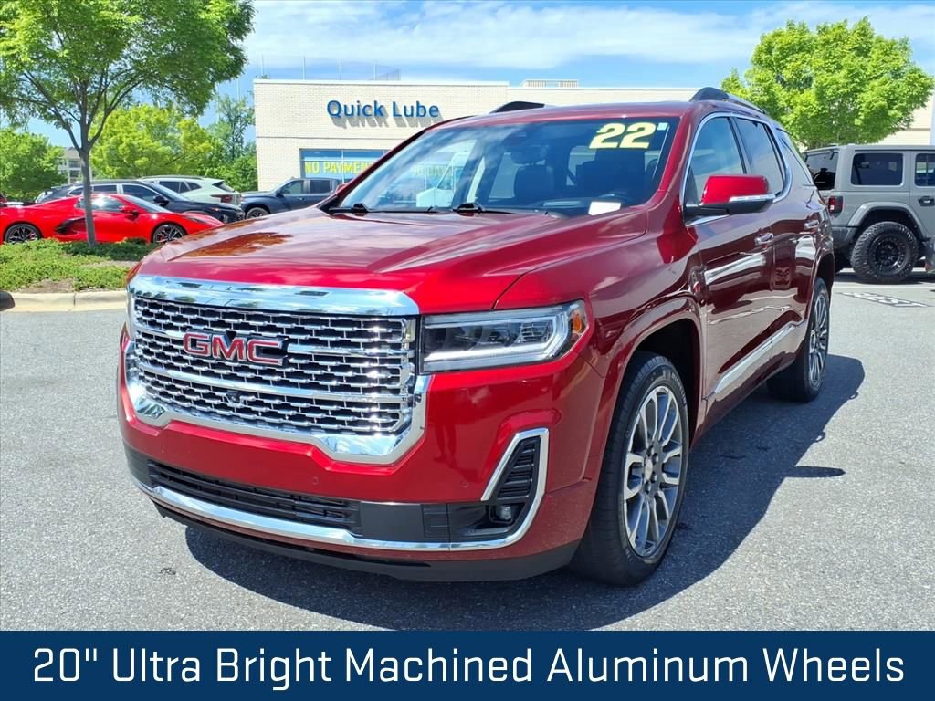 Certified 2022 GMC Acadia Denali w/ Denali Ultimate Package AWD/4WD image 40