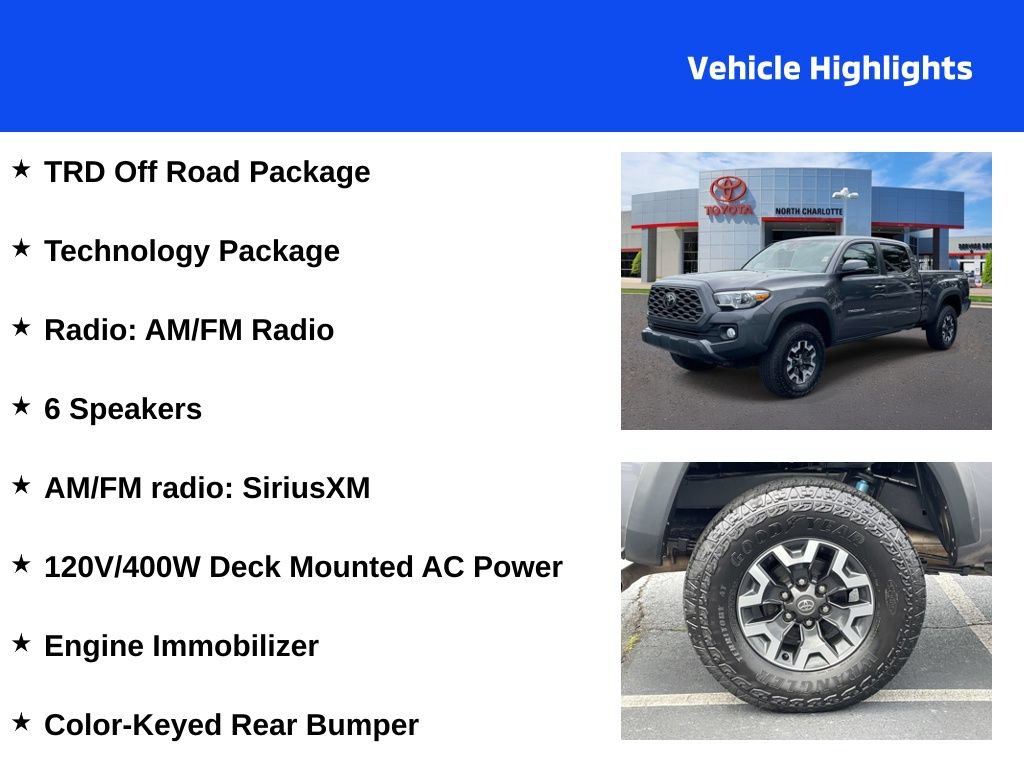 Used 2022 Toyota Tacoma TRD Off-Road w/ Technology Package AWD/4WD image 4