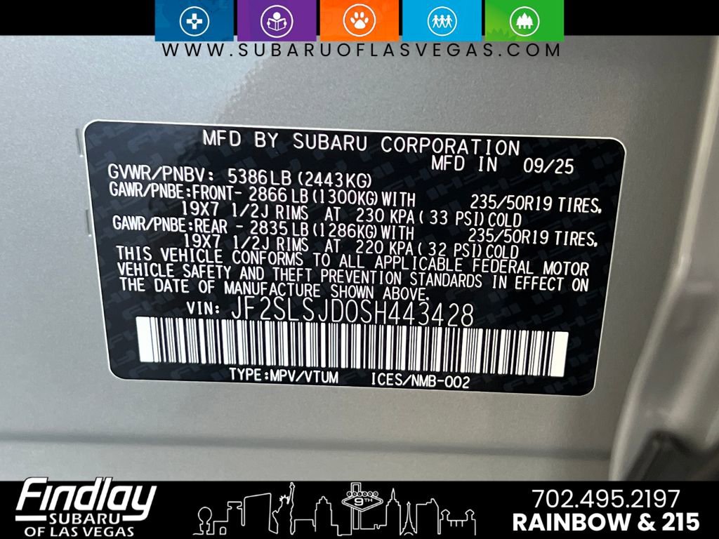 New 2025 Subaru Forester Sport image 33