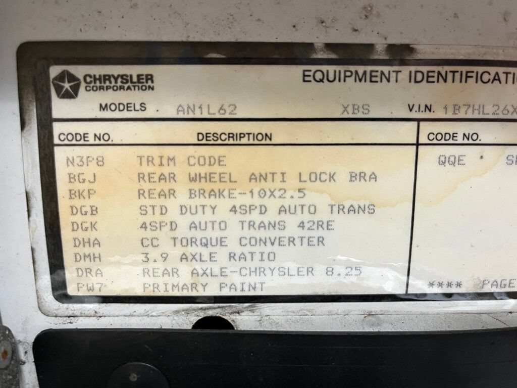 Used 1996 Dodge Dakota 2WD Regular Cab image 33
