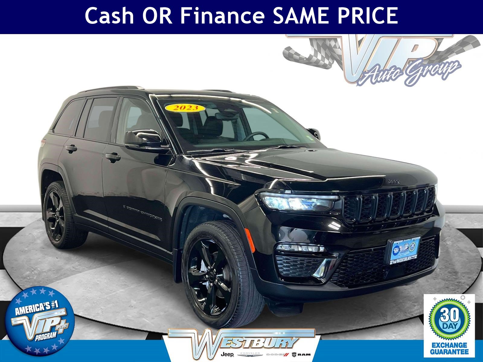 Certified 2023 Jeep Grand Cherokee Limited w/ Black Appearance Package