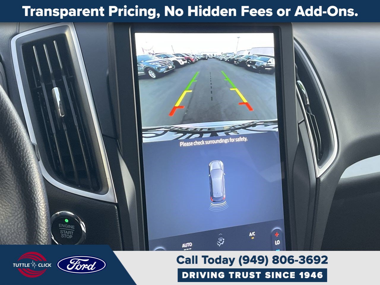 Certified 2023 Ford Edge SE w/ Black Appearance Package AWD/4WD image 38