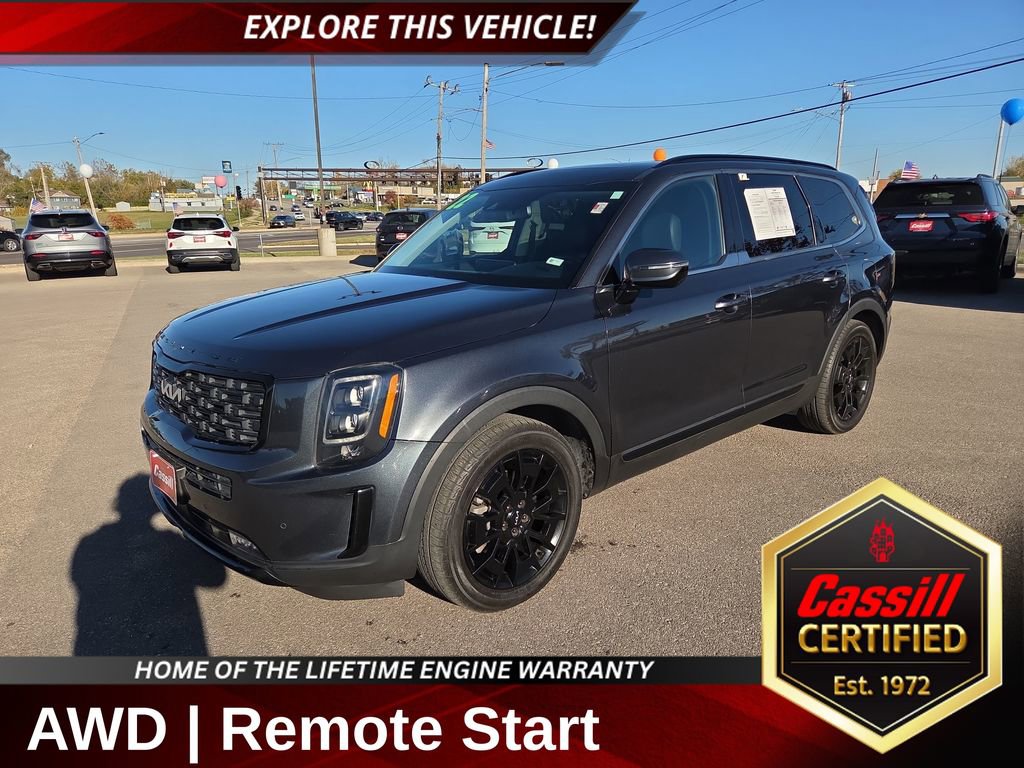 Used 2022 Kia Telluride SX w/ Nightfall Edition Package