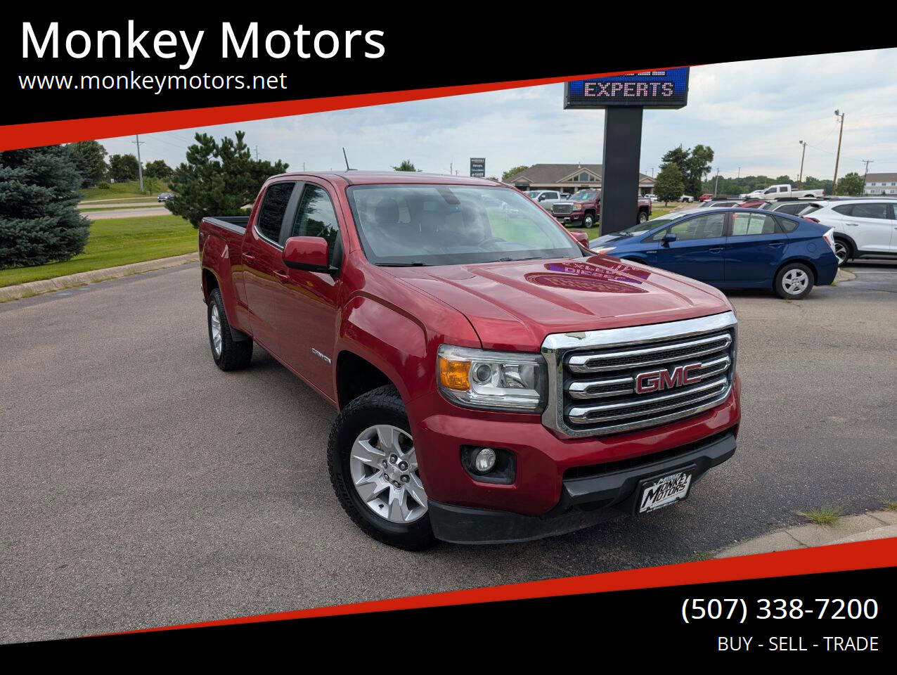 Used 2016 GMC Canyon SLE w/ SLE Convenience Package image 1