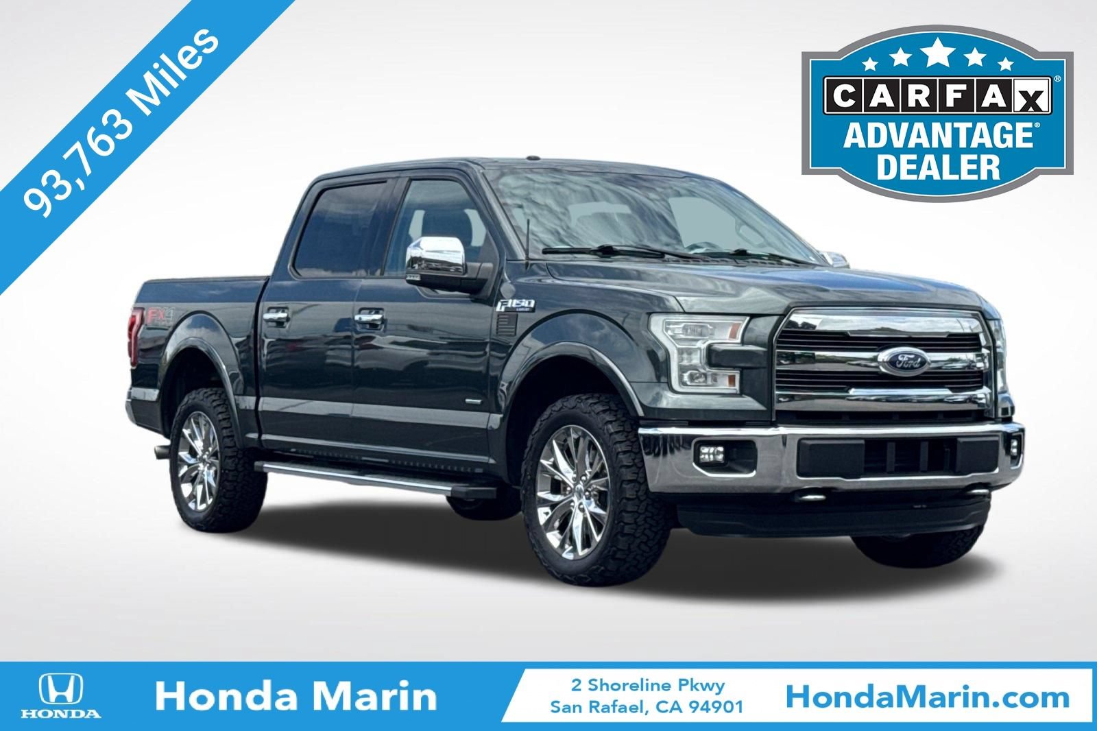 Used 2015 Ford F150 Lariat w/ Equipment Group 502A Luxury AWD/4WD 360° Tour