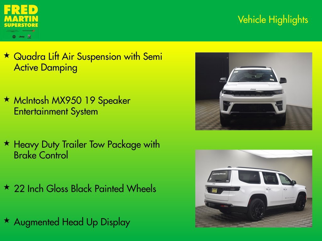 New 2026 Jeep Grand Wagoneer Limited AWD/4WD image 15